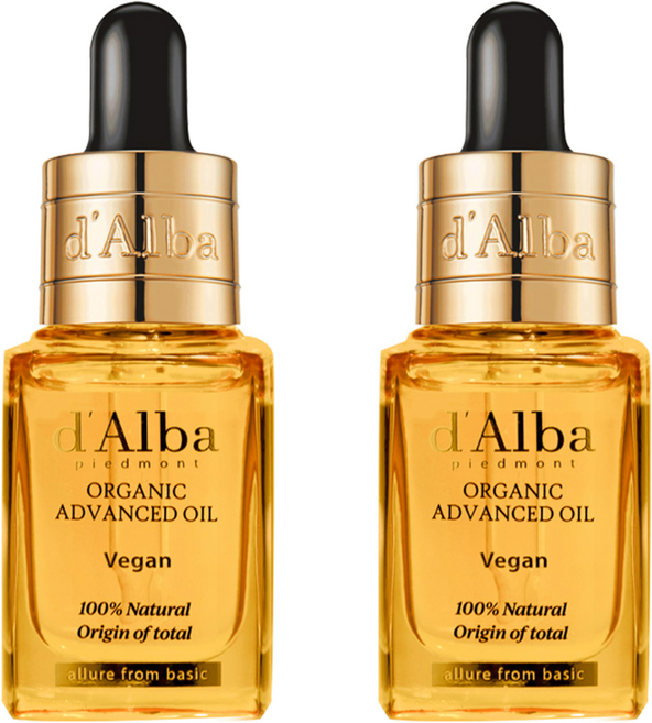 달바 오가닉 어드밴스드 오일, 17ml, 2개