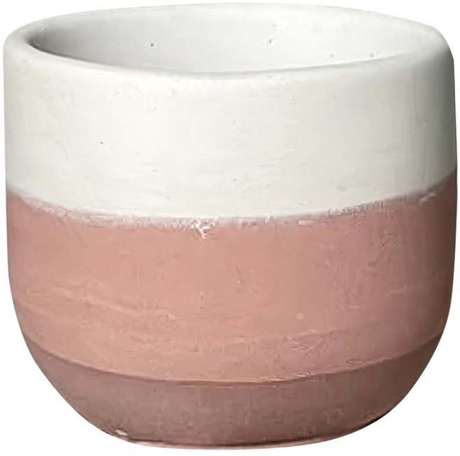 大圓底水泥盆 經典三色 566g, 紅色調三色, 1個