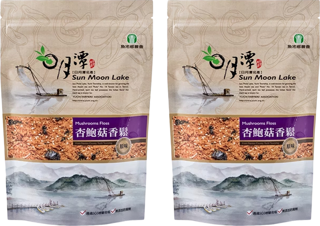 魚池鄉農會 杏鮑菇香鬆, 220g, 2包