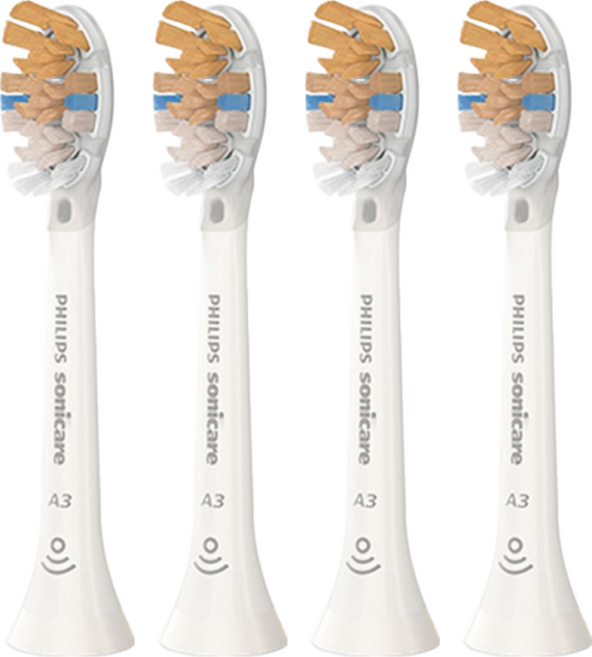 PHILIPS 飛利浦 sonicare A3 Premium All-in-One 頂級全效刷頭 白色 HX9092/67, HX9092/67(白色), 4個