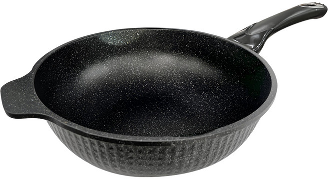PLUS PERFECT 理想 石墨烯IH不沾炒鍋 SJ-0530032-1, 32cm, 1個