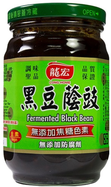 龍宏 黑豆蔭豉, 400g, 1罐
