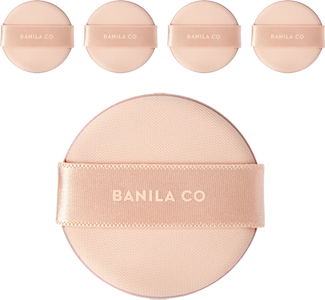 바닐라코 커버리셔스 스킨 핏 퍼프, 5개