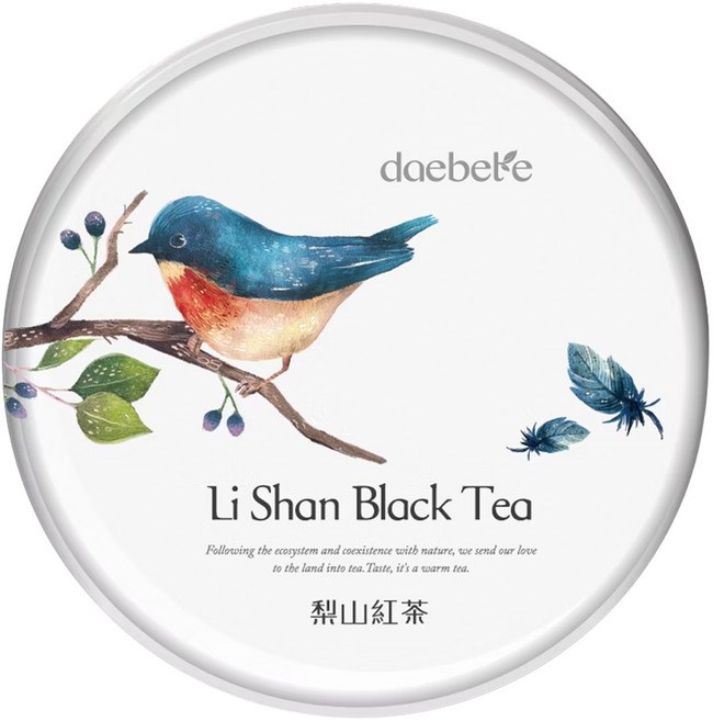 daebete 茶米茶 梨山紅茶, 55g, 1罐, 1罐