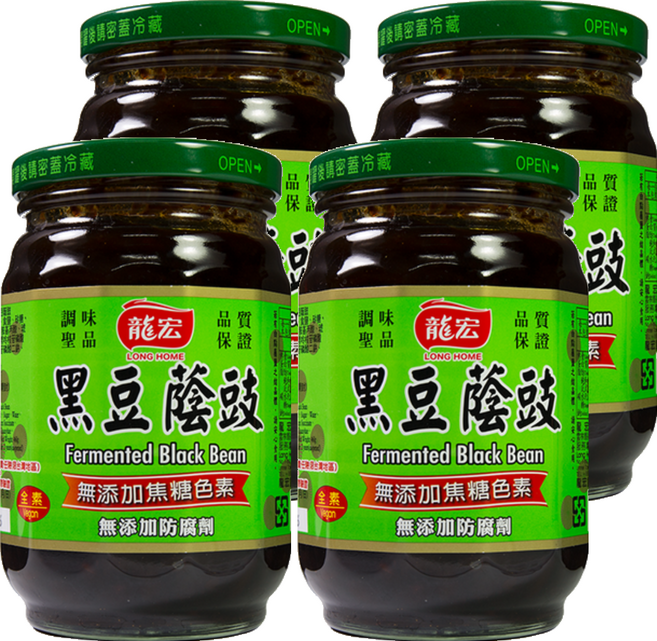 龍宏 黑豆蔭豉, 400g, 4罐