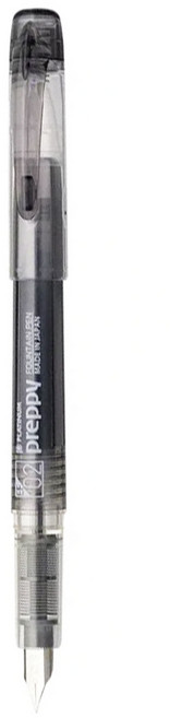 PLATINUM 白金牌 preppy 鋼筆 PSQ-400EF, 黑色, EF極細