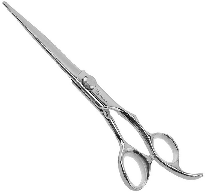 바비온 EL 일자 미용가위 HE2-601S 17.5cm, 1개