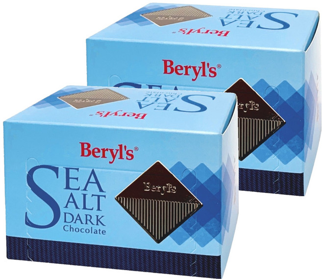 Beryl's 海鹽黑巧克力, 60g, 2盒