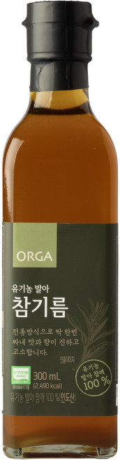 올가홀푸드 발아 참기름, 300ml, 1개