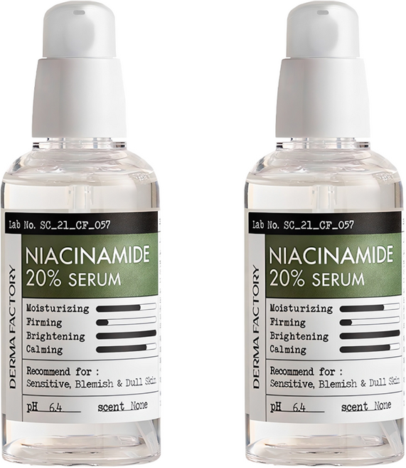 더마팩토리 나이아신아마이드 20% 세럼, 80ml, 2개