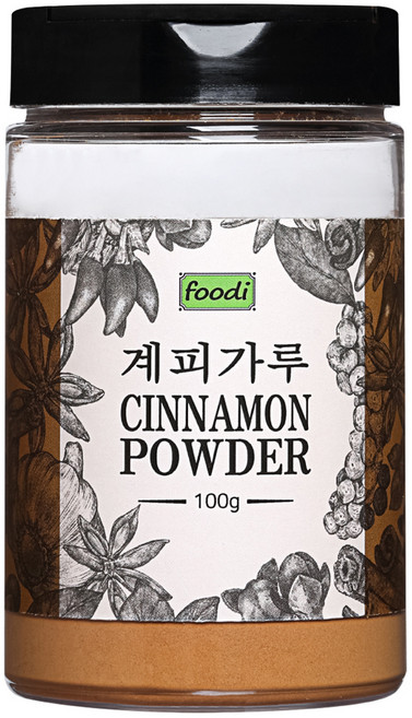 Foodi 계피가루, 1개, 100g