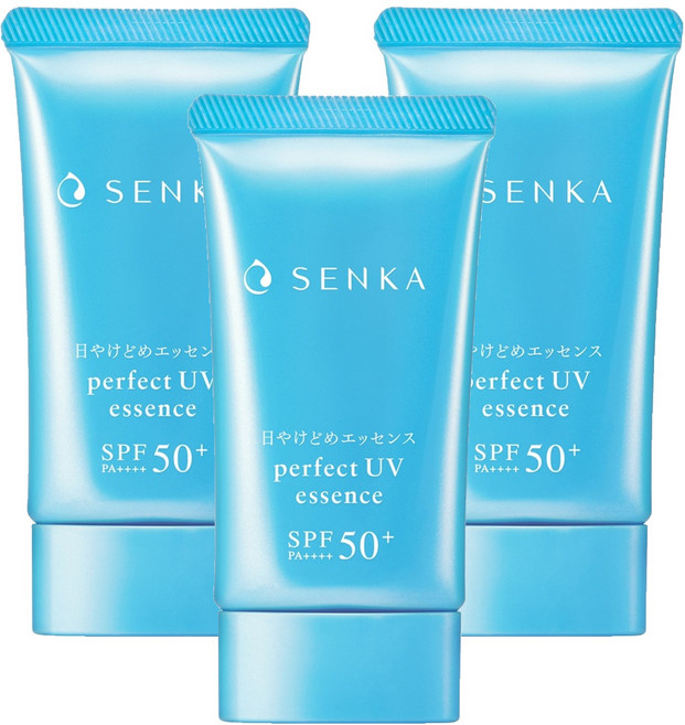 SENKA 專科 完美清透潤色隔離乳 SPF50+ PA++++, 3條, 50g