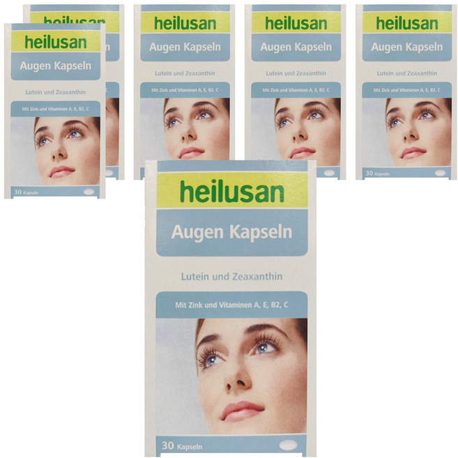 heilusan 好立善 EUREYE葉黃素複方軟膠囊, 30顆, 6盒