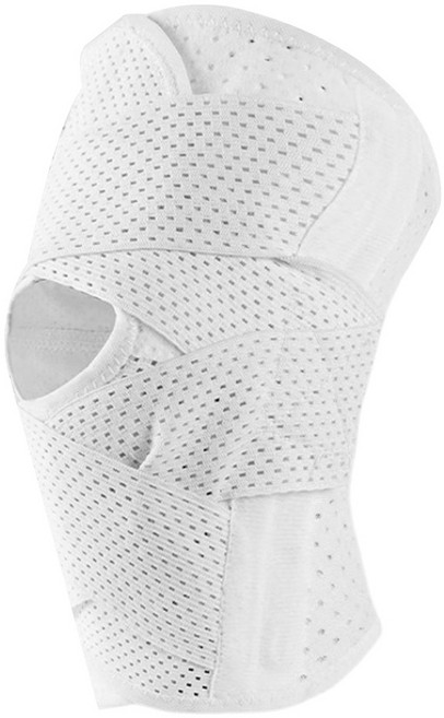 第四代半月板運動護膝, 白色, 1個
