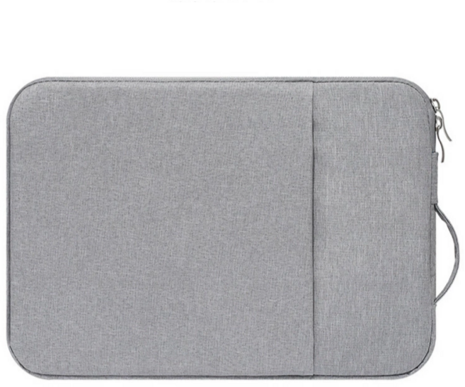 ADUNE 스크래치방지 노트북 파우치, 그레이, 1개
