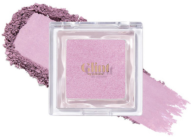 Glint 베이크드 블러쉬 블러셔 2.4g, 07 페일 라일락, 1개
