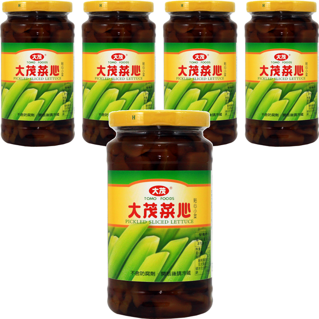 大茂 菜心, 375g, 5罐