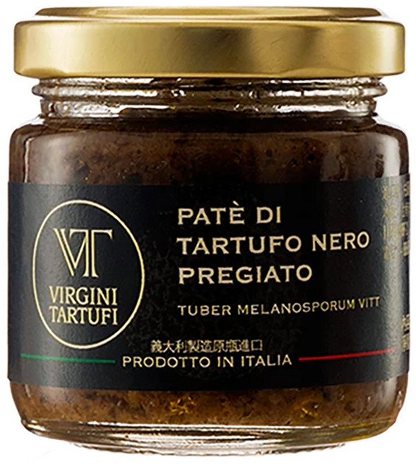 VIRGINI TARTUFI 珍貴黑松露濃醬 80g 義大利原瓶進口, 1罐
