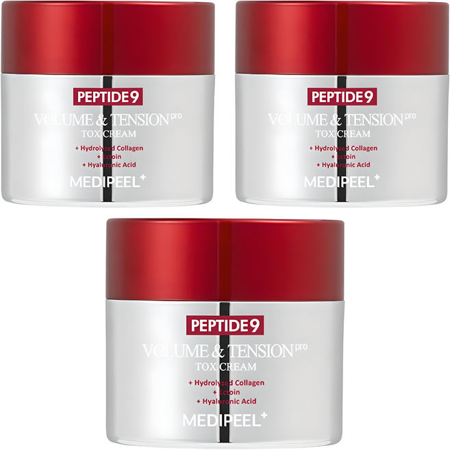 메디필 펩타이드9 볼륨 앤 텐션 톡스 크림 프로, 50g, 3개