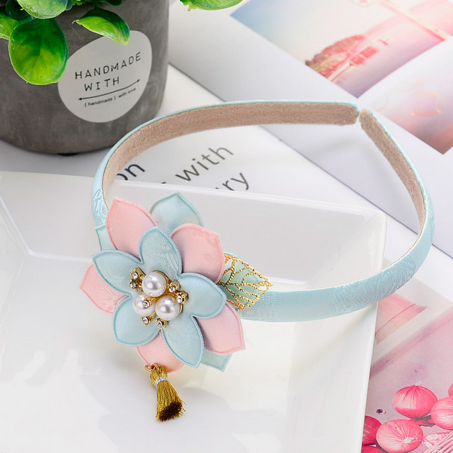 핸날 여아용 맵시나 한복 머리띠