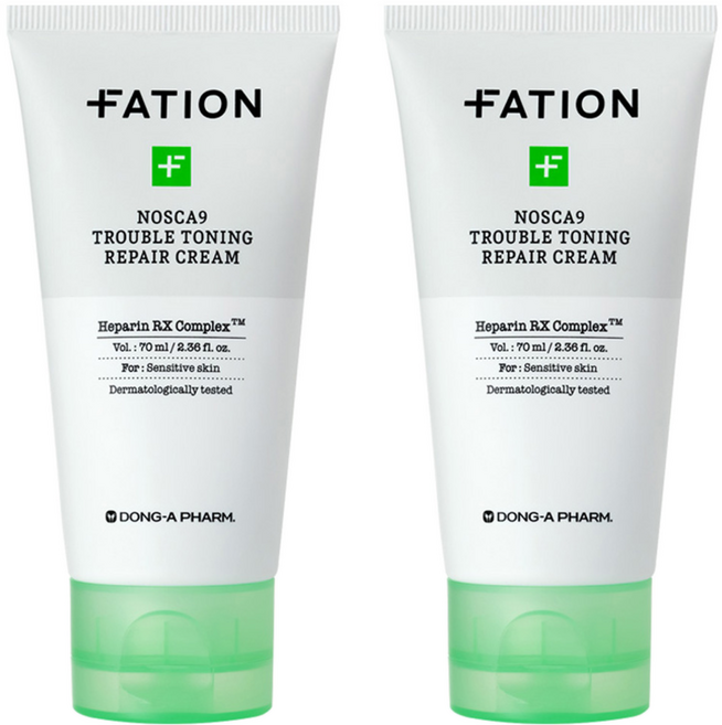 파티온 노스카나인 트러블 흔적 리페어 크림, 70ml, 2개