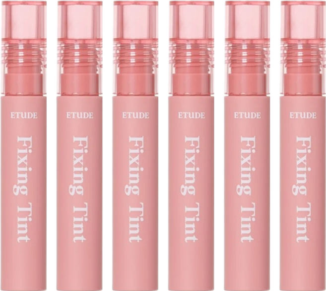 ETUDE Fixing Tint 膜幻濾鏡透感唇霧, 05 煙燻暮色, 6支