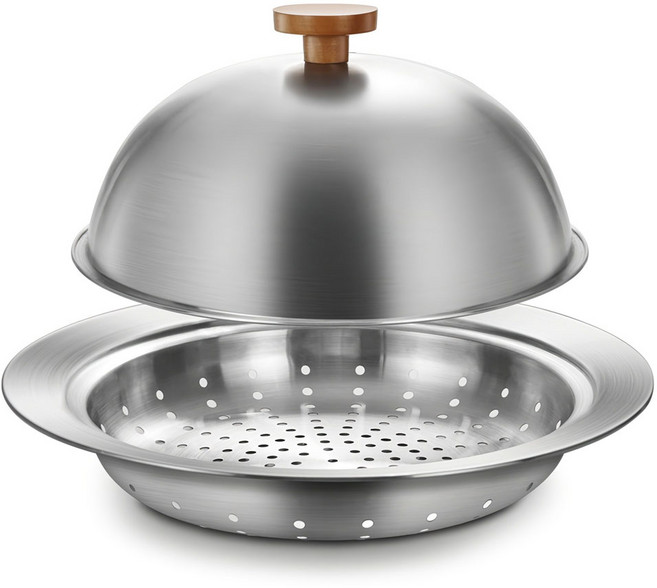 까사니 스텐 돔 스티머 세트, 28cm, 1개