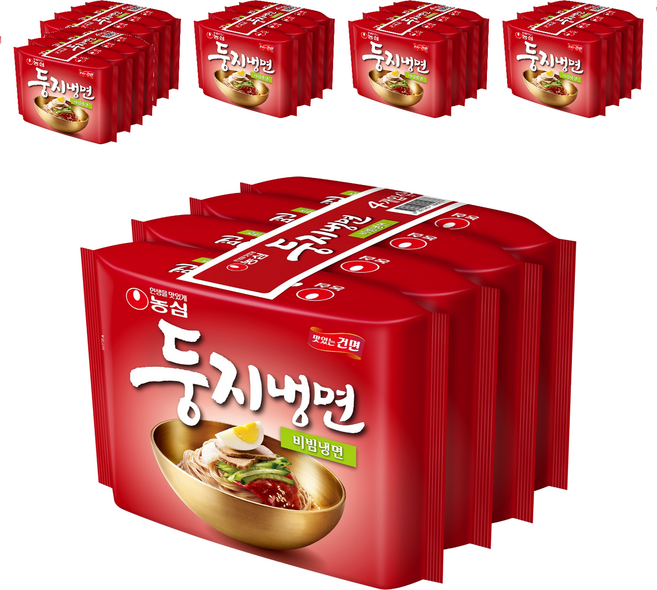 NONGSHIM 農心 鳥巢辣拌冷麵 162g, 24包