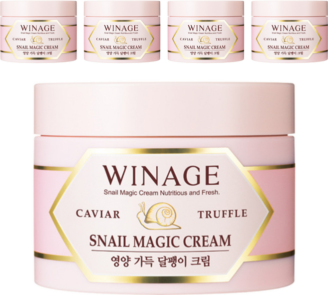 위네이지 스네일 매직 크림, 100ml, 5개