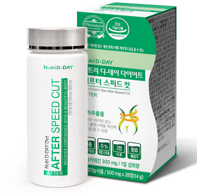 뉴트리디데이 디데이 다이어트 애프터 스피드컷, 28정, 1개