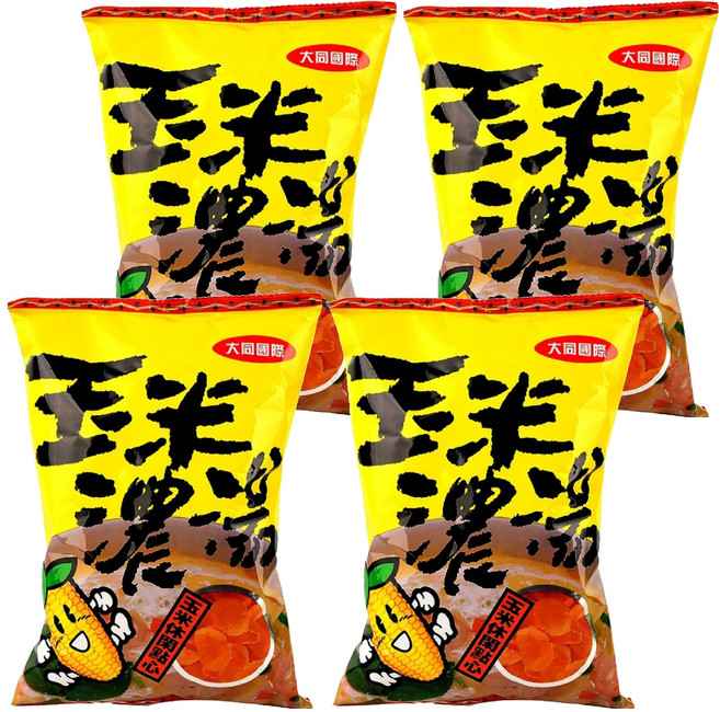 大同國際 玉米濃湯餅乾, 100g, 4包