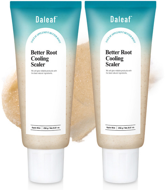 [비건뷰티] 달리프 애플 민트 베러루트 쿨링 두피 스케일러, 250g, 2개