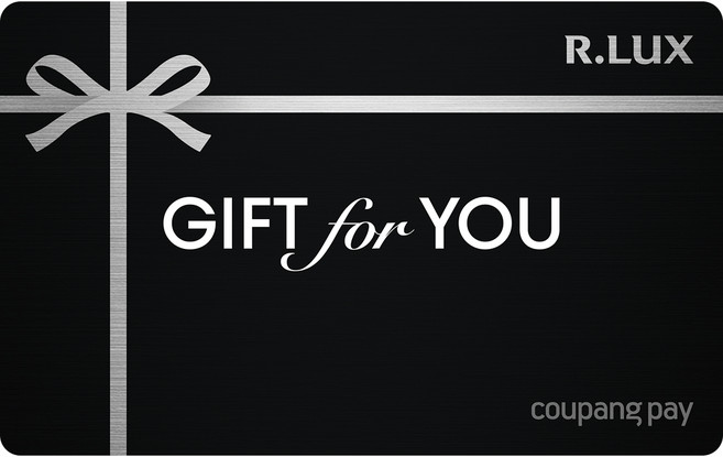 쿠팡·쿠팡이츠 기프트카드, R.LUX