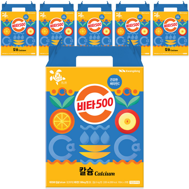 비타500 칼슘 음료, 100ml, 120개