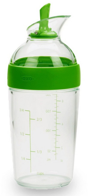 OXO 醬汁搖搖量杯 快樂綠 145g, 1個