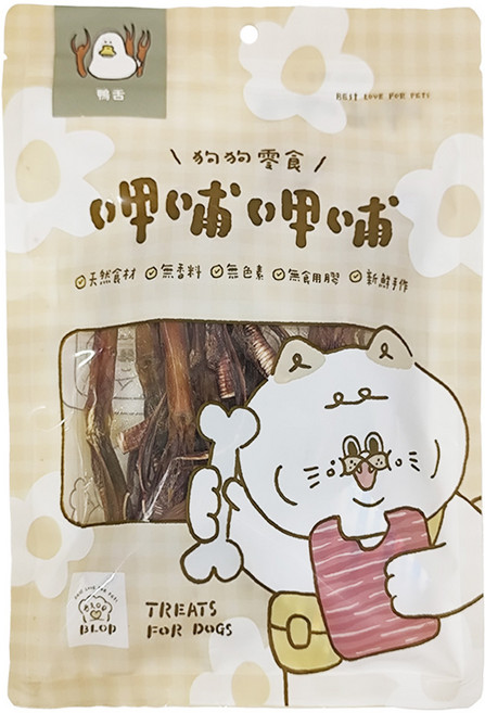 BLOP 呷哺呷哺狗零食, 50g, 蜜汁鴨舌, 1包