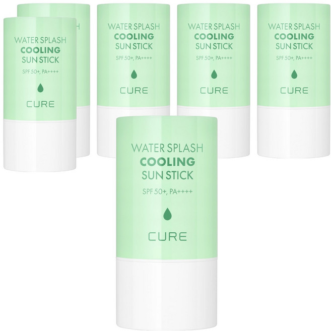 KIMJEONGMOON-ALOE CURE 水漾清涼防曬棒 SPF50+ PA++++, 23g, 6個