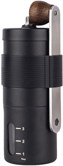 FANCY LIFE 木柄手搖磨豆器 黑色, 單一商品