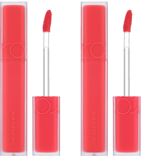 롬앤 블러 퍼지 틴트, 09 코랄 쥬빌레, 2개