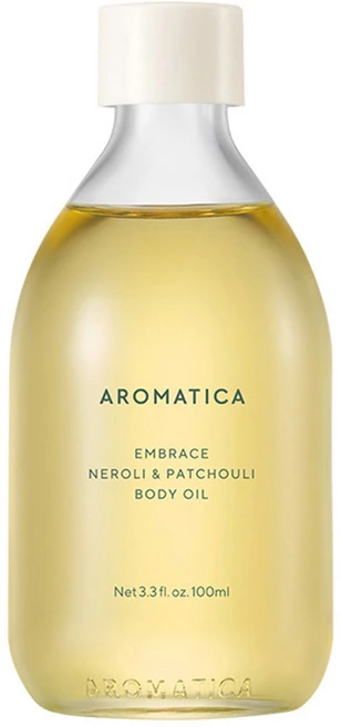 [비건뷰티] 아로마티카 임브레이스 바디오일 네롤리 & 패츌리향, 100ml, 1개 - 쿠팡