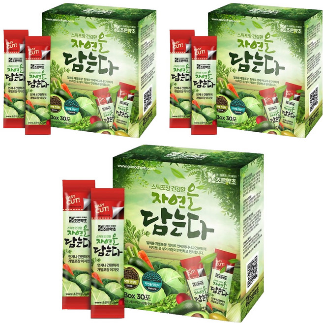 조은약초 프리미엄 뽕잎환 스틱, 90개, 3g