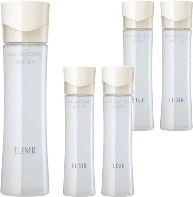 ELIXIR 怡麗絲爾 水油平衡精華水 I 清爽型, 168ml, 5瓶