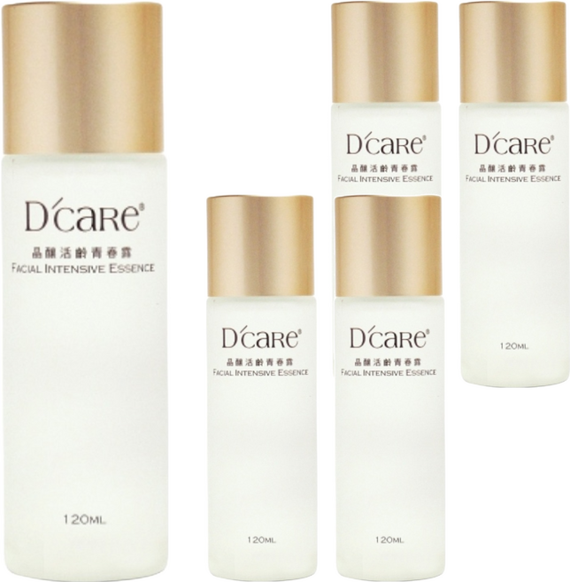 統欣生物科技 D’caRe晶釀活齡青春露, 120ml, 5瓶