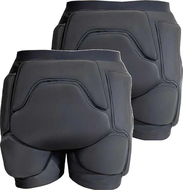 感恩使者 護臀保暖防撞褲 ZCHN2409 萊卡布 EVA 鬆緊帶 小孩 老年人 適用, 2件