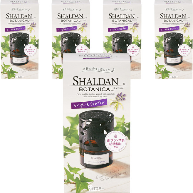 ST 雞仔牌 悠遊南法植物精油室內香氛瓶, 薰衣草 + 依蘭, 25ml, 5瓶