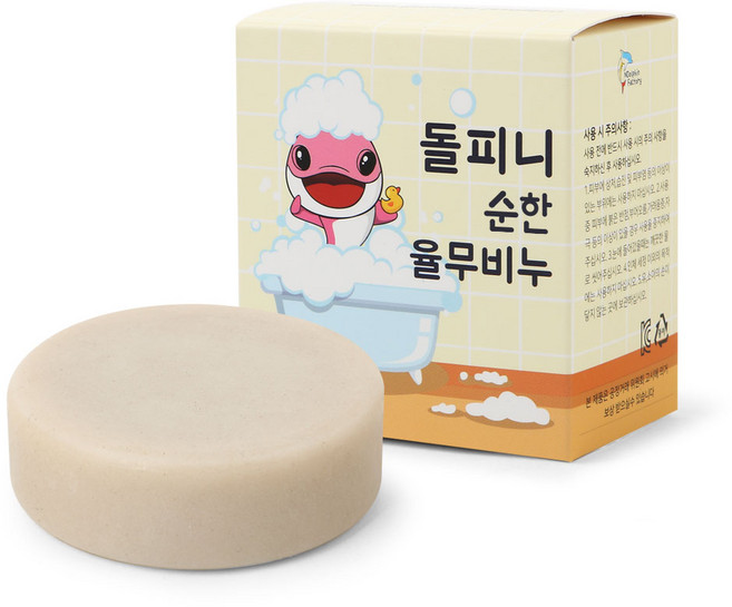돌피니 순한 율무 비누, 100g, 1개