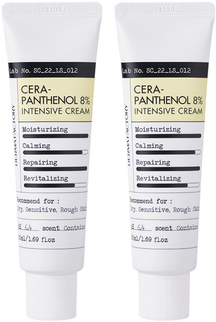 더마팩토리 세라판테놀 8% 인텐시브 크림, 50ml, 2개