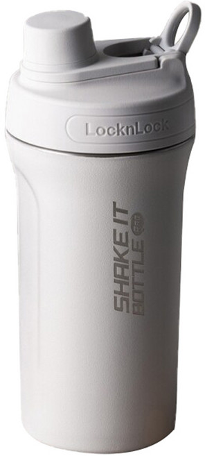 락앤락 쉐이킷 보틀 프로 스테인리스, 라이트그레이, 650ml, 1개