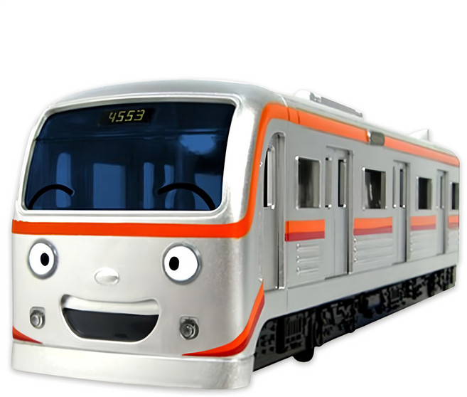 바니랜드 메트 지하철놀이 작동완구, 혼합색상, 1개