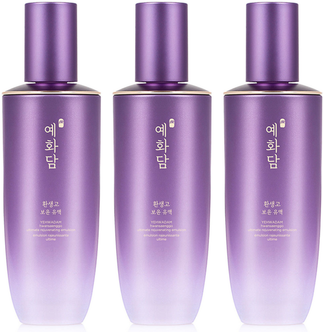 더페이스샵 예화담 환생고 보윤 유액, 140ml, 3개